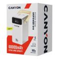 Canyon OnPower 610 60000mAh Power Bank White CNS-CPB610W