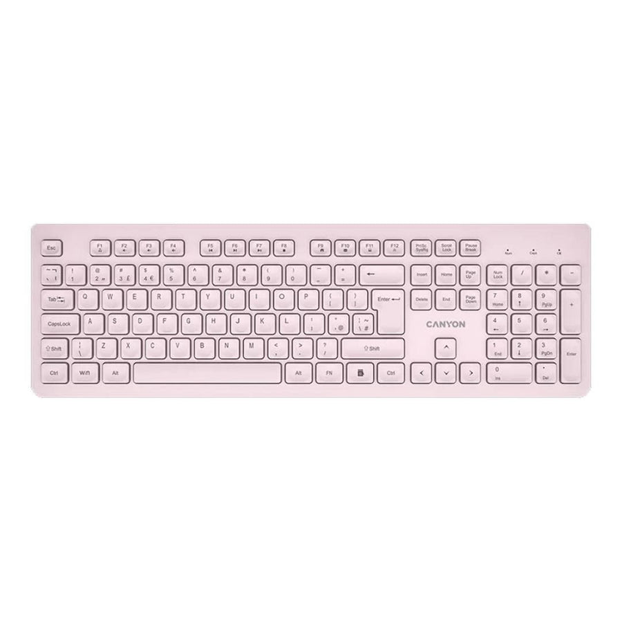 Canyon HKB-W01 Wireless Keyboard Beige CNS-HKBW01BG