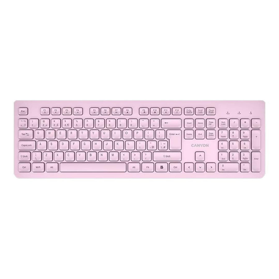 Canyon HKB-W01 Wireless Keyboard Pink CNS-HKBW01P