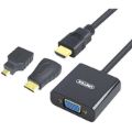Unitek 3-in-1 HDMI To VGA With Audio Converter CNV-HDMI-VGAF-3IN1-U