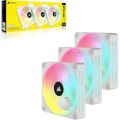 Corsair iCUE Link QX120 ARGB 120mm PC Case Fan - 3-pack White CO-9051006-WW