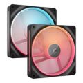 Corsair iCUE LINK LX140-R RGB 140mm PWM Reverse Fans Starter Kit 2-pack CO-9051052-WW