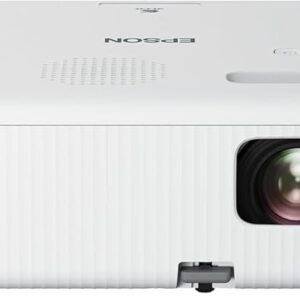 Epson 3000lm WXGA 1280×800 16:10 Lamp USB HDMI Wifi Optional NoBag White HomeOffice
