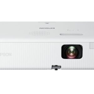 Epson 3000lm WXGA 1280×800 16:10 Lamp USB HDMI Wifi Optional NoBag White HomeOffice