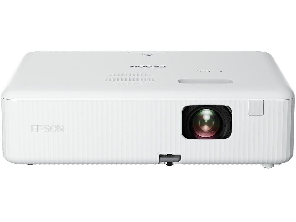 Epson 3000lm WXGA 1280×800 16:10 Lamp USB HDMI Wifi Optional NoBag White HomeOffice