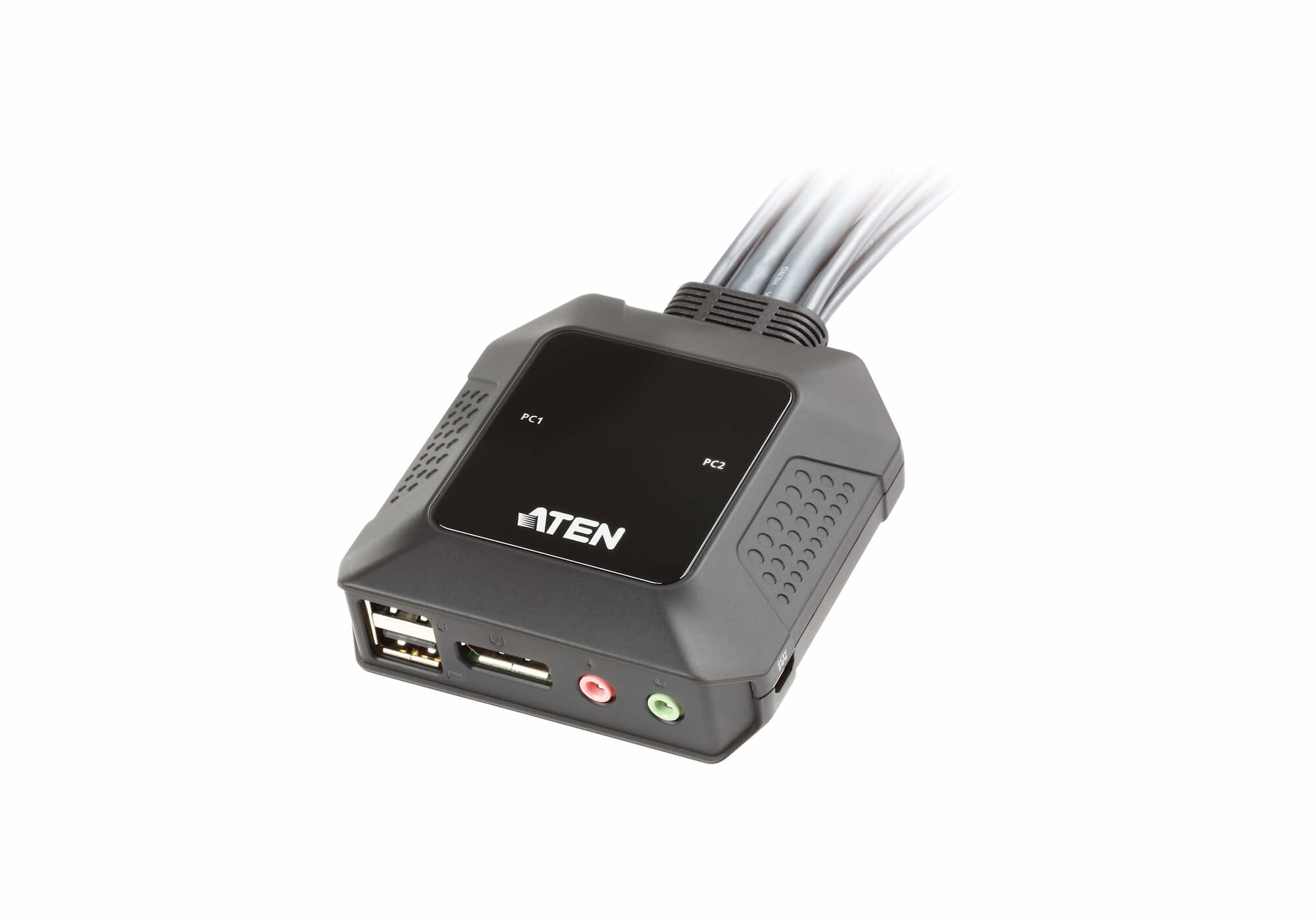 ATEN CS22DP KVM Switch Black - Image 2