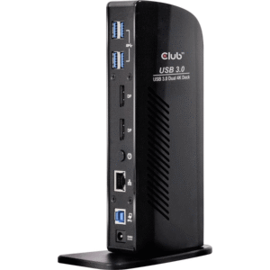 Club 3D USB3.0 Dual Display 4K60Hz Docking Station CSV-1460