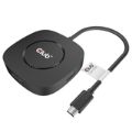 Club 3D CSV-1550 USB Type C 3.2 Multi Stream Transport Hub DisplayPort 1.4 Triple Monitor