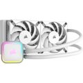 Corsair iCUE H100i RGB ELITE 240mm All-in-One CPU Liquid Cooler White CW-9060078-WW