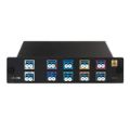 MikroTik CWDM MUX/DEMUX 8-port module fibre optic adapter 1 pc(s) Black CWDM-MUX8A