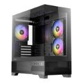 Antec CX500M ARGB M-ATX Gaming PC Case Black