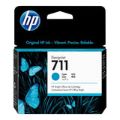 HP 711 DesignJet Cyan Ink Cartridge Original CZ130A Single-pack