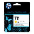 HP 711 DesignJet Yellow Ink Cartridge Original CZ132A Single-pack
