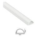 D-Line 30x15mm Half Moon Trunking Kit 1m White D3015W-1MKIT