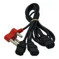 Scoop 3-way IEC Dedicated Power Cable 2m DAISY3