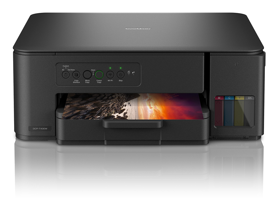 Brother DCP-T430W 3-in-1 Ink Tank Printer (3YR / 30 000 Page Carry In Warranty)