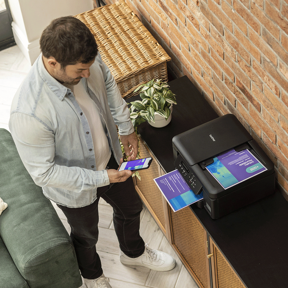 Brother DCP-T730DW 3-in-1 Ink Tank Printer with wireless networking capabilities/ duplex printing (3YR / 50 000 Page Carry In Warranty) - Image 2