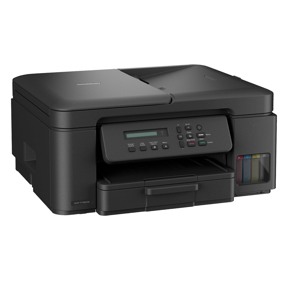 Brother DCP-T730DW 3-in-1 Ink Tank Printer with wireless networking capabilities/ duplex printing (3YR / 50 000 Page Carry In Warranty) - Image 4