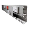Decorduct 165x55mm 3 Compartments Trunking Grey 2.5m DDT20GR