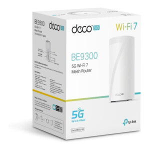 TP-Link Deco BE65 BE11000 5G Tri-Band Whole Home Mesh Wi-Fi 7 System