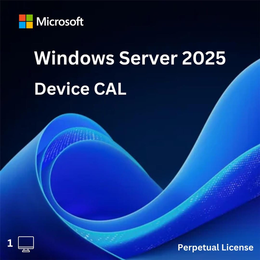 Windows Server 2025 1 Device CAL – Perpetual License