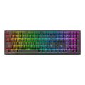 Ducky Zero 6108 Wireless RGB Gaming Keyboard Black with Cherry MX2A Speed Silver Linear Switches