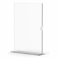 Parrot Menu Holder Acrylic Double Sided A4 Portrait 5-pack