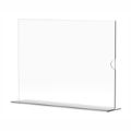 Parrot Menu Holder Acrylic Double Sided A6 Landscape 5-pack