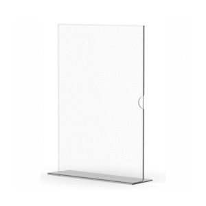 Parrot Menu Holder Acrylic Double Sided A6 Portrait 5-pack DP0206P-Z