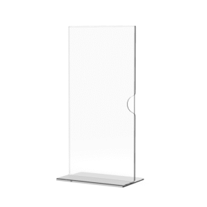 Parrot Menu Holder Acrylic 1/3(DL) A4 Double Sided 5-pack DP0234-Z