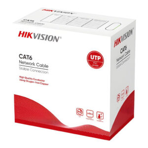 Hikvision 305m 0.55mm CAT6 UTP Solid Copper Network Cable – Orange DS-1LN6U-SC0