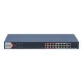 Hikvision 16-port Fast Ethernet Smart POE Switch DS-3E1318P-EI(B)