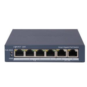 4Ports L2  Smart Managed  4 Gigabit RJ45 PoE ports  2 Gigabit RJ45 port
