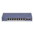 Hikvision 8-Port Gigabit Smart PoE Switch DS-3E1510P-SI-8P2F