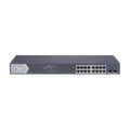 Hikvision 16-port GbE PoE Smart Managed Switch with 2x SFP ports DS-3E1518P-SI
