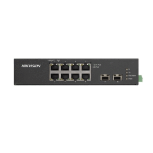 Hikvision 8-port GbE POE Unmanaged Harsh Switch with 2x SFP Ports DS-3T0510HP-E/HS
