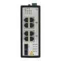 Hikvision 8-port GbE POE Unmanaged Industrial Switch with 2x SFP ports DS-3T0510P