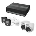 Hikvision 4-ch 330GB eSSD eDVR with 2x Dome and 2x Bullet Camera Kit DS-J142I-E04HGHI-B-4CAM