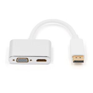 Mecer DP to HDMI/VGA Adapter with Audio DTHV02
