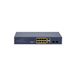 Duxbury 8-port Gigabit PoE+ Unmanaged Switch with 2x Gigabit SFP/Uplink Combo ports DUX1012P