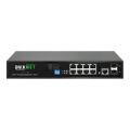 DuxNet 10-Port Gigabit L2 Cloud Managed PoE+ Switch DUX1510P-C