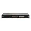 DuxNet DUX2524F 24-port 12-port RJ45 and 12-port SFP Gigabit L2 Managed Switch
