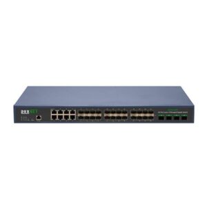 DuxNet 24-port SFP Gigabit L3 Managed Switch with 8x GbE Combo and 4x SFP+ Ports DUX3536X