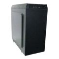 UniQue E188 Micro-ATX PC Case with 400W Power Supply Black
