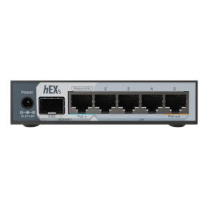 Mikrotik hEX S E60IUGS 5-port Gigabit Ethernet Router with 1x SFP Port