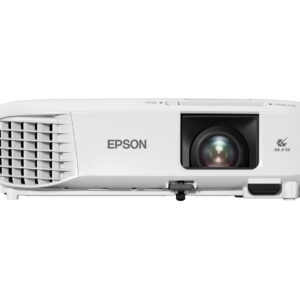Epson 3800lm WXGA 1280x800 16:10 Lamp USB 2VGA 2HDMI RS-232C Wi-FiOptional LAN NoBag White Mobile/Install