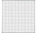 Parrot Educational Board Magnetic Whiteboard 1220x1220mm White Squares Side Panels Option A ED1252