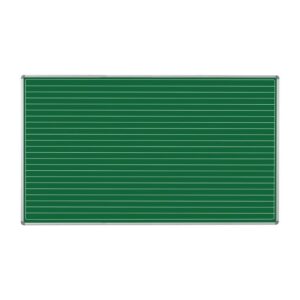 Parrot Non-Magnetic Educational Chalkboard 2420x1220mm Lines Centre Panel Option C ED9176