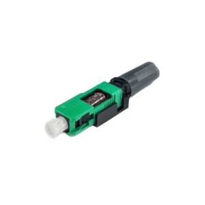 EasyFiber Field-Assembly SC APC Single Mode Fiber Connector – Green EF-CON-SM-SCA
