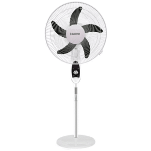 Elecstor 16-inch Rechargeable Pedestal Fan – White ELE-116